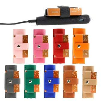 IQOS 4.0 ILUMA I One-kompatibelt skyddsfodral, Litchi Texture PU-läder, anti-repor Stötsäker lock Spänne, för IQOS ILUMA One och ILUMA I One med PVC-material