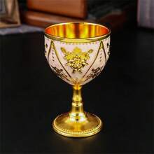 1pc Rose Design Stemware Glass, Suitable For Wine, Juice, Beverage, Water, High-End Restaurant And Home Use, Multi-Color Options, Decorative Tabletop Craft