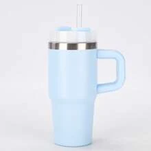 1 件，14 盎司保温杯、迷你保温水瓶、双层真空旅行吸管杯、便携式手柄杯。 - 彩色 - 查看 16