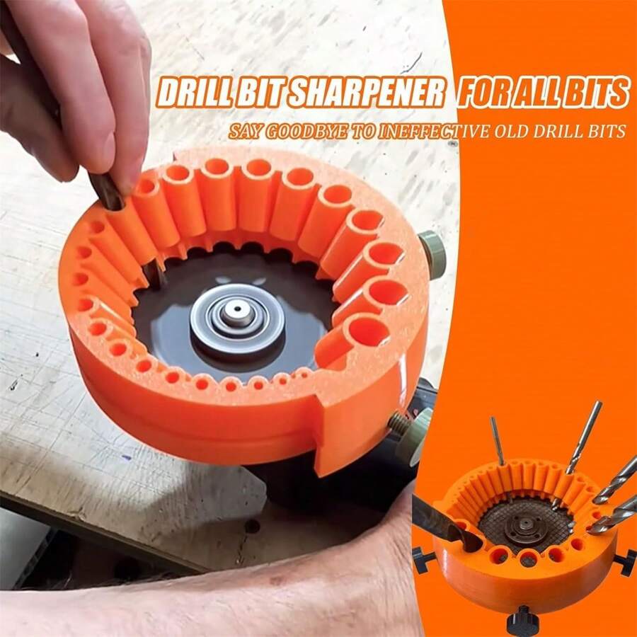 钻头磨刀器、电动钻头研磨附件、旧钻头研磨机、用于研磨钻头的巨型刀片角磨机、用于研磨 125 毫米研磨机的 2 至 13 毫米钻头