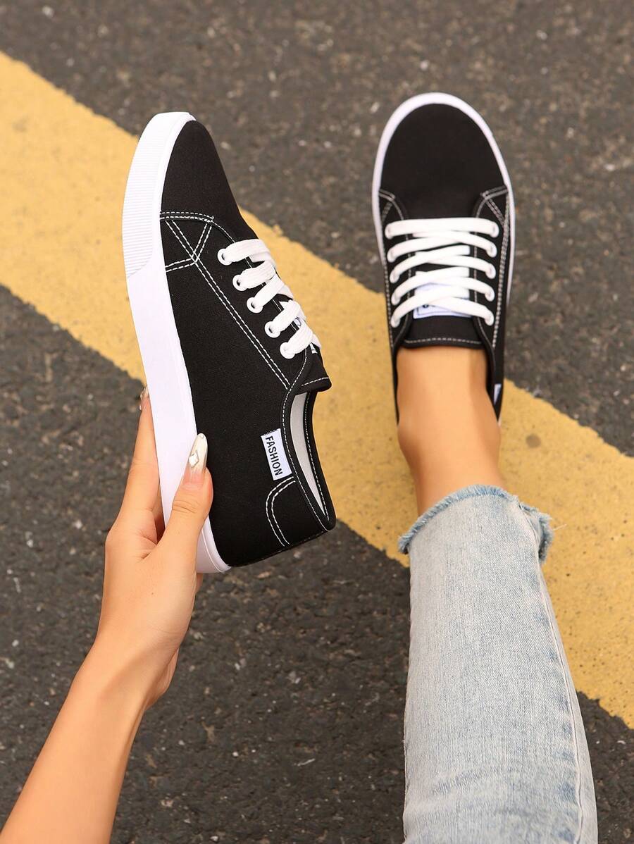 Women's New Lightweight Casual Lace-Up Sneakers For Outdoor Hiking And Exercise, Versatile For Spring And Autumn