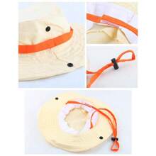 儿童户外探险背心、帽子、角色扮演服装套装，适合角色扮演、舞台表演、节日