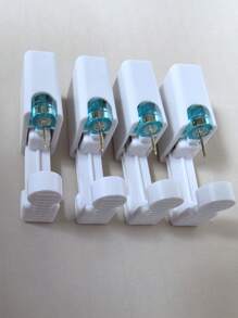 1-24pcs Disposable Easy-To-Use Painless Nose & Ear Piercing Gun, Suitable For Women Piercing Jewelry Accessories