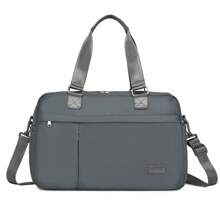 Multi-Functional Travel Bag, Large Tote & Duffle Bag With Expandable Compartment, Wet/Dry Pocket, Versatile For Work, Travel, Weekend, School & Gym – Perfect For Women And Men, Stylish Design With Adjustable Shoulder Strap - Dark Grey - View 8