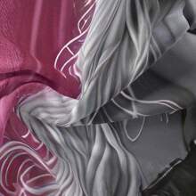 3pcs Melancholy Angel Wings Girl Print Duvet Cover Set, Soft, Comfortable And Breathable Fabric