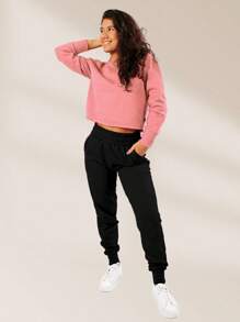 Lynn Women Sweatshirts - Hồng - Xem 5