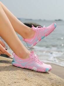 Zapatillas de agua transpirables y de secado rápido para mujer, para natación, buceo, actividades fitness en interiores/exteriores