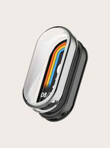 1pc Solid Color Casual Electroplated Full-Coverage Anti-Scratch TPU Protective Case Compatible With Xiaomi Mi Band 9