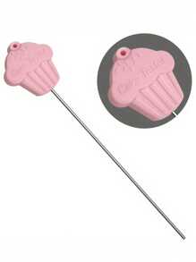 1pc Stainless Steel Cake Tester Skewer - Reusable Metal Baking Probe Pick Tool For Cakes, Baking Tools, Suitable For Home, Holiday, Daily Gifts For Friends - Multicolor - View 11