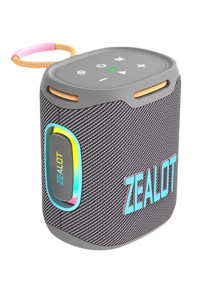 ZEALOT S122 25W 便携式无线音箱，强劲低音，3D环绕立体声，兼容智能手机/平板电脑/电视。支持TF/USB/AUX/TWS音频输入，双扬声器可使音量翻倍，适用于汽车、户外、露营、聚会等场合。 - 均碼 - 查看 16