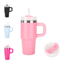 1 件，14 盎司保温杯、迷你保温水瓶、双层真空旅行吸管杯、便携式手柄杯。 - 彩色 - 查看 4
