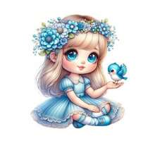 1 件/2 件/3 件熨烫贴纸和补丁，适用于小女孩和动物 - 熨烫贴花、热转印、T 恤、牛仔裤、背包、枕头、连帽衫、帆布袋、服装定制 DIY - 彩色 - 查看 2