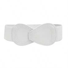 1pc Women's Elastic Waist Belt, Daily Work Dress Decoration, Cardigan Waist Cincher Accessory, Plus Size Summer, School Fall, Autumn, Halloween - A piece of - View 34