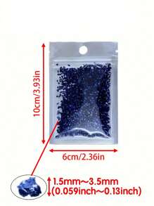 10g/100g Glass Glitter Flakes, Suitable For Arts & Crafts, Resin Art, Asymmetrical Metal Glass Sprinkling, Glitter, Vase Filler, Jewelry Making, Asymmetrical Glass Crack Stone, Epoxy Resin Mold Craft Decoration Filler, Jewelry Making Supplies - Broken Glass Craft Sequins - View 2