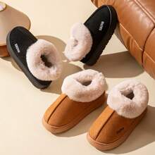 Merlard Slip-On Slippers With Heel, Warm, Anti-Slip, Snowboots With Thermal Lined, Lightweight Mother's Day Flowers,Personalized Gifts For Mom,Last Minute Gifts,Mother's Day Ideas,Mothering Sunday Gifts,Handmade Cards For Mum,Best Mother's Day Gifts Under $50 - Multicolor - View 7