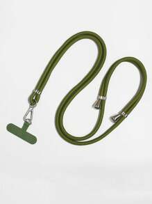 1 stuk 6 mm multifunctionele lanyard - polyester, geschikt voor telefoon, sleutelhanger, camera en buitenuitrusting, wordt geleverd met willekeurige metalen haak cadeaus voor moeder, familie, vrienden, verjaardagen, feestdagen telefooncharme, telefoonketting