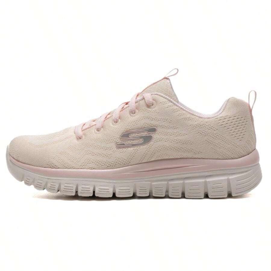 Skechers 12615 - Women's Cushioned Low-Top Running Shoes For Training, Commuting And Daily Wear