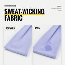 1pc Breathable Elastic Headband, Unisex Fashion Sports Sweatband For Basketball, Football, Yoga, Running, Fitness - Multicolor - View 4