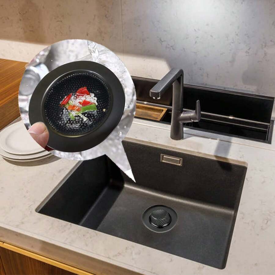 1 Pc Sink Strainer Stainless Steel Bathtub Shower Drain Filter Baskets ...