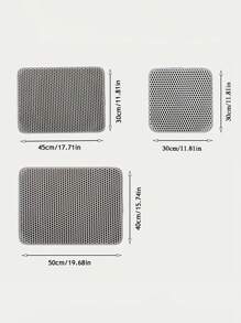 Tapis à litière pour chat imperméable à l'eau et aux urines, double couche, pliable, tapis de litière pour animaux de compagnie, tapis de lit pour animaux de compagnie, fournitures de nettoyage pour chats