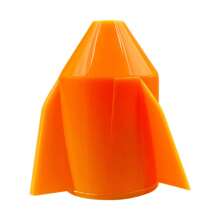 12 件/套 鱼饵插入管摇铃鱼体重塑料吵闹珠发声管适用于鲶鱼鲈鱼梭鱼