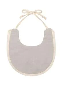 1pc Personalized Embroidery Name Baby Bib, Decorate & Gift For Baby Boy/Girl - Multicolor - View 15