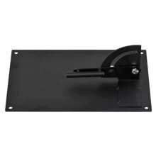 Golf Alignment Stick's Plate Training Swing Practice Aid Stick Holder - Black - View 3