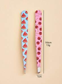 2 nhíp in hình trái cây, dụng cụ trang điểm và tỉa lông mày dễ thương và tiện dụng, nhíp lông mày bằng thép không gỉ chất lượng cao dùng để nhổ, tỉa, gắn mi giả và trang trí móng tay, dụng cụ chăm sóc mắt và móng, quà Giáng sinh hoàn hảo, giá rẻ, quà nhét vào tất, trang điểm, dụng cụ trang điểm, đồ rẻ tiền, quà tặng, quà tặng cho phụ nữ, quà Giáng sinh, quà tặng khuyến mãi, du lịch, đồ rẻ tiền, đồ dùng cần thiết khi đi du lịch - Nhiều màu - Xem 7