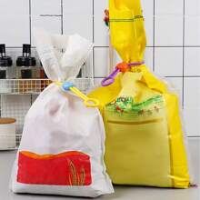 10 件装食品袋密封夹，硅胶食品袋密封胶带，可重复使用且可调节的夹子密封器，适用于各种塑料袋、网袋和米袋，家庭整理和储存，家居配件 - 封口夾 - 查看 7