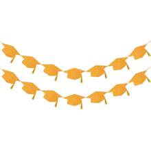 Graduation Decorations Glitter Congrats Grad Graduation With Tassel Party Congratulations Banner Decor Graduation Party Favors - Multicolor - View 6