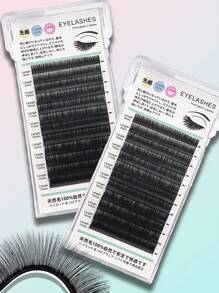 Fengxiu Eyelash 12Rows C/D Brown 5D Flower Lashes Spikes Eyelash Extensions Fluffy Volume Fans Wispy Lash Premade
