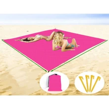 1 covoraș de plajă personalizat, potrivit pentru plaje, activități în aer liber, camping și călătorii ca partener de plajă esențial, permițându-vă să vă bucurați de o plajă fără haos și să vă lăsați cu amintiri frumoase - Multicolor - Vizualizare 9