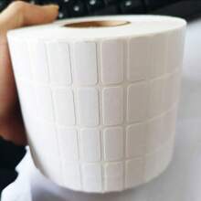 可移除标签贴纸钻石画储物容器小白标签、钻石画珠套件姓名编号、自粘空白可书写艺术贴纸适用于办公室 DIY