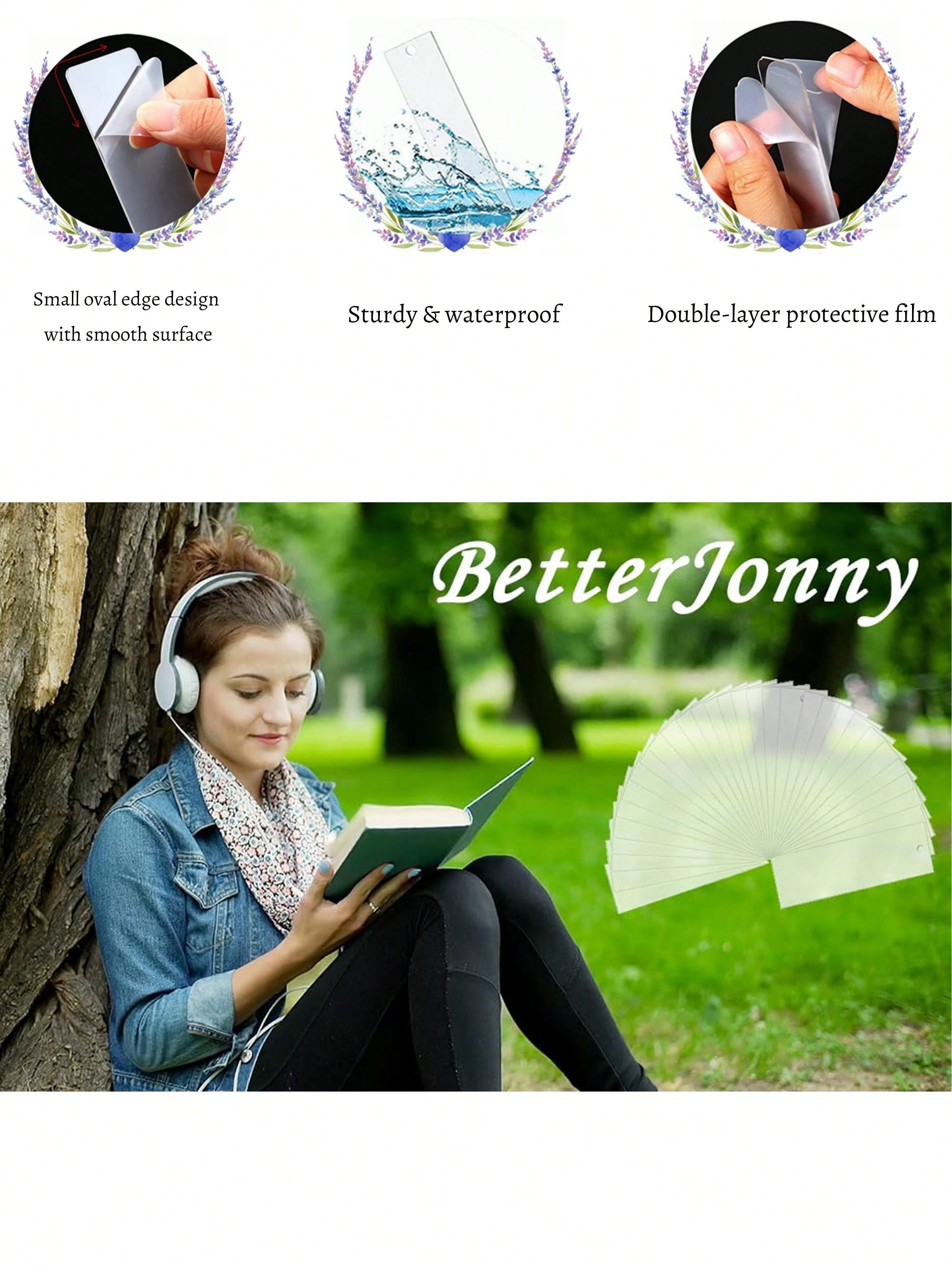 Segnalibri In Acrilico Vuoti - 15 Pezzi Con Nappe, Per Fai Da Te E Decorazione - Foto 7