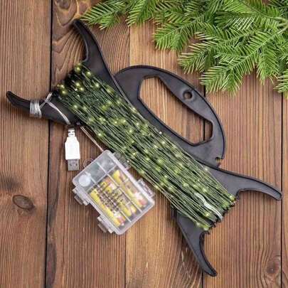 1pc Nylon Cable Winder, Lanyard Cord Reel Organizer For Fishing Rod, Outdoor Lighting Storage And Gardening Tools, Suitable For Halloween, Christmas And Other Holiday Parties