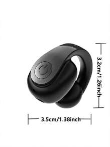 GD11 单耳机，OWS 夹式半入耳式，外部扬声器，带按钮的耳机，适用于运动和商务 - 多色 - 查看 9