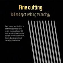 4 Packs Premium Bicycle Shift Cable Set - Universal 2m/78.7in Stainless Steel Wire With Housing And Smooth Shifting Performance - Compatible With Shimano SRAM Systems For Mountain And Road Bikes - Silver - View 6