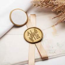 50/100/200/300 piezas Pegatinas de cera con iniciales personalizadas, pegatinas de sello de cera hechas a mano para invitaciones de boda, pegatinas de cera autoadhesivas para sobres - Bronce, ornamental, resistente al agua, multifuncional, multifuncional, ornamental para estudiantes de último año de secundaria, estudiantes universitarios, estudiantes universitarios, estudiantes de primer año, estudiantes de segundo año, estudiantes de cursos inferiores