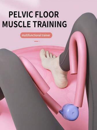 1pc S-Shape Leg Trainer, Multipurpose Leg & Arm Muscle Training Device, Slimming & Toning - Basic Model, Lightweight And Portable