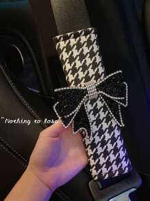 1 件/2 件汽车安全带肩部保护器防锁安全带保护器适用于汽车柔软舒适