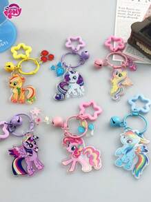 1pc  Acrylic Pentagram Charms, Twilight Sparkle, Rainbow Dash, Pinkie Pie, Suitable For Hanging On Keys, School Stationery, Bags As Decorations, Gifts For Friends, Family, Coworkers, Cute Acrylic Pendant Keychain Accessories, Suitable For Parties, Presents, All Year Round Use Party Favors Wedding Gifts Birthday Gifts Graduation School Decor School Surprise Dormitory Decor Back To School Home Decor Room Decor School Supplies