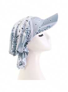 1pc Women's Classic Hip Hop Street Style Multi-Wear Hair Band Scarf/Headwrap, Suitable For Outdoor Sports, Music Festivals - Multicolor - View 14