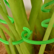 2 stuks Bloemvormige plantenstandaard, Groene plantentuingereedschap, Houdt planten verticaal groeiend, Mooi, Geschikt voor binnen- en buitengebruik