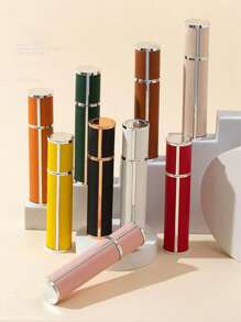 3pcs 10ml Travel Perfume Atomizer - Portable, Refillable Mini Cologne Dispenser With Metal Matte Finish & Glass Inner Bottle,Mini Portable Empty Liquid Container ,Travel Essentials ,Travel Organizer For Beach ,Summer Vacation Back To School,Suitable For Business Use - Multicolor - View 3