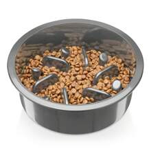 Anti-Choking Slow Feeder Dog Lover And Dog Mom Love Bowl, Promotes Healthy Digestion, Easy Cleaning, Suitable For Medium & Large Breed Dog Lover And Dog Mom Loves - Multicolor - View 3