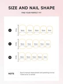 10pcs Handmade Press-On Nails, Burgundy Short Length Refined Style, Reusable Wearable Nail Tips - Burgundy - View 10