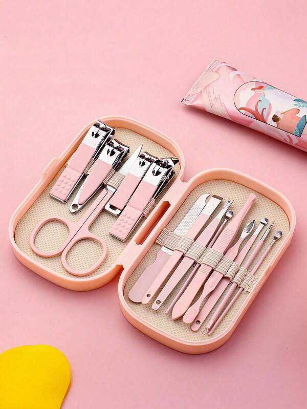 Professional Nail Care Set, Women's Care Set, Pedicures Set, Nail Clippers, Nail Tools, Men's And Women's Travel Bags, Gifts For Friends And Parents