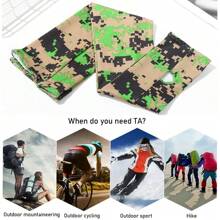 2 piezas de mangas deportivas para brazos, protección solar UV, cubierta para manos refrescante, calentador para running, pesca y ciclismo