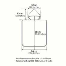 1 件全新珊瑚绒卡通连帽斗篷、浴袍毛巾、沙滩披肩夏季婚礼家居浴室装饰沙滩装返校