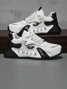 Minimalist Lightweight Racing Shoes – Men's Low-Cut Breathable Sneakers For Marathon And Speed Training - màu đen - Xem 4